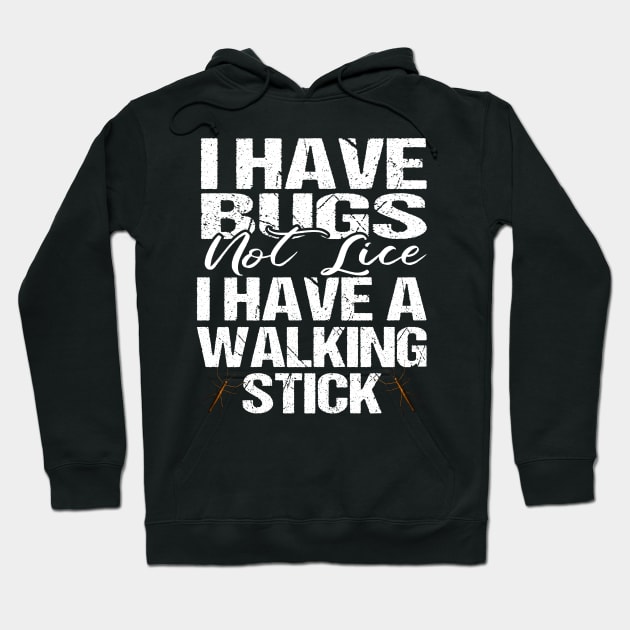 Walking Stick Insect Hoodie by Outrageous Flavors